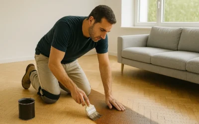 ¿Se puede cambiar el color del parquet?
