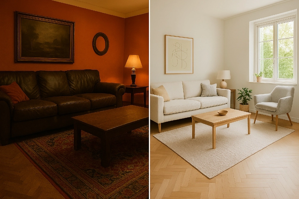 Errores de decoración que afectan la estética del parquet