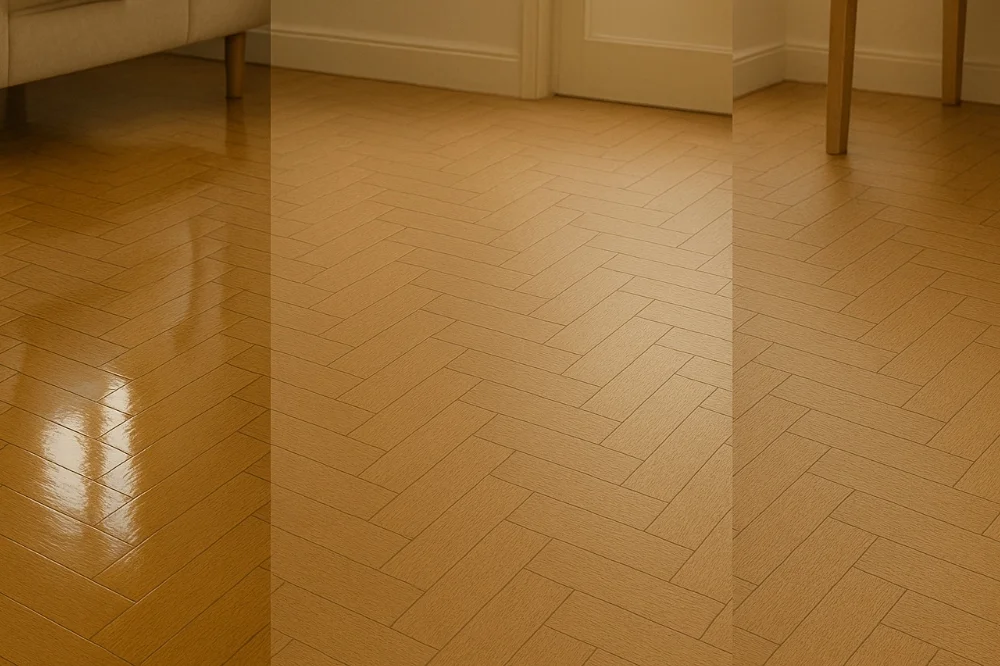 Parquet brillante, satinado o mate: ¿Cuál es el mejor acabado para tu suelo?