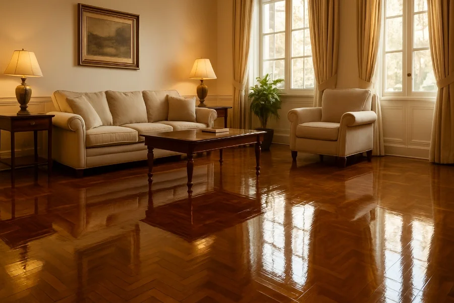 parquet brillante