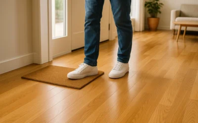 Cómo proteger el parquet en casas donde se usan zapatos dentro