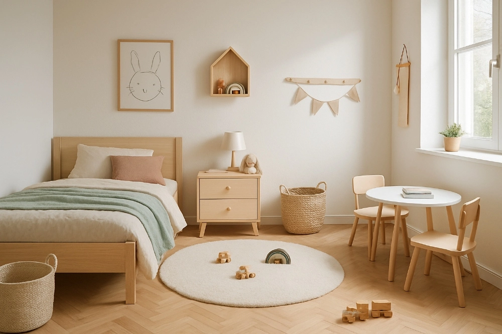 Parquet en habitaciones infantiles: seguridad, confort y durabilidad