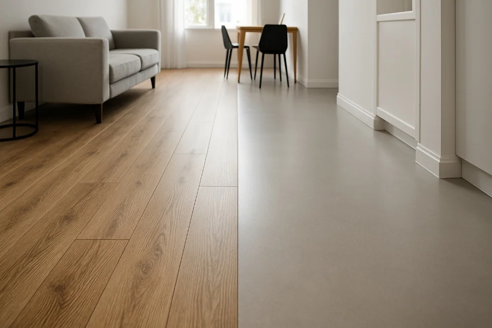 Suelo laminado o vinílico: Descubre cuál dura más y cuesta menos