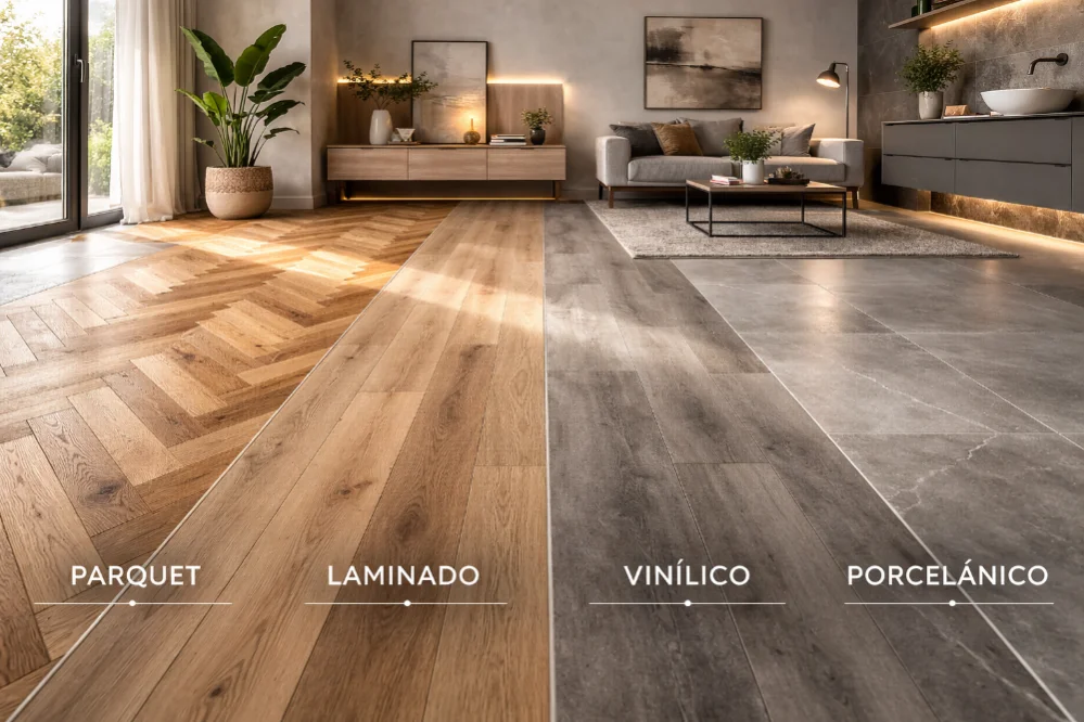 Vida útil de cada tipo de suelo: cuánto dura realmente cada material